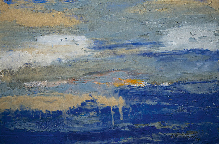 "Druck 'Sandbild', Größe 120 x 80cm"