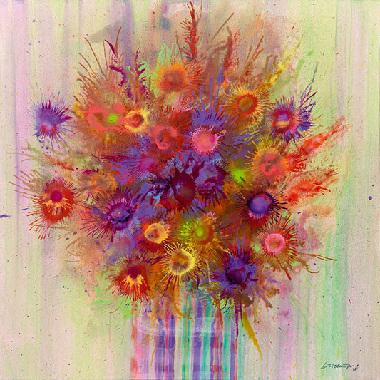 "Druck 'Ein Geschenk', Größe 60 x 60cm"