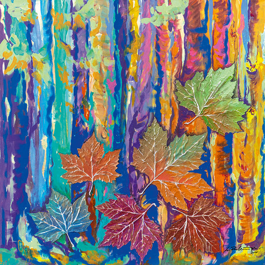 "Druck 'Jahreszeiten', Größe 60 x 60cm"