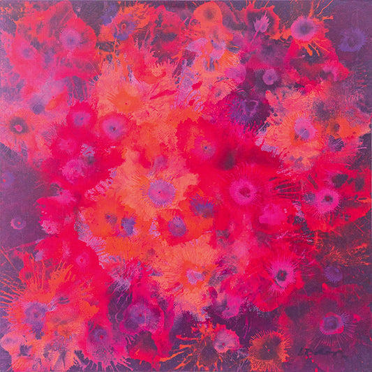 "Druck 'Blumenmeer', Größe 60 x 60cm"