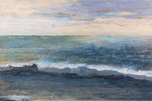 "Druck 'Die Kraft des Meeres', Größe 90 x 60cm"