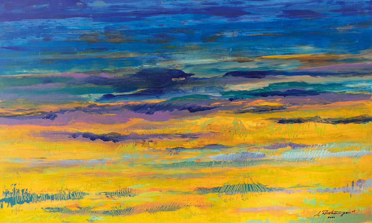 "Druck 'Wüstenstimmung', Größe 100 x 60cm"