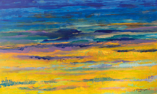 "Druck 'Wüstenstimmung', Größe 100 x 60cm"