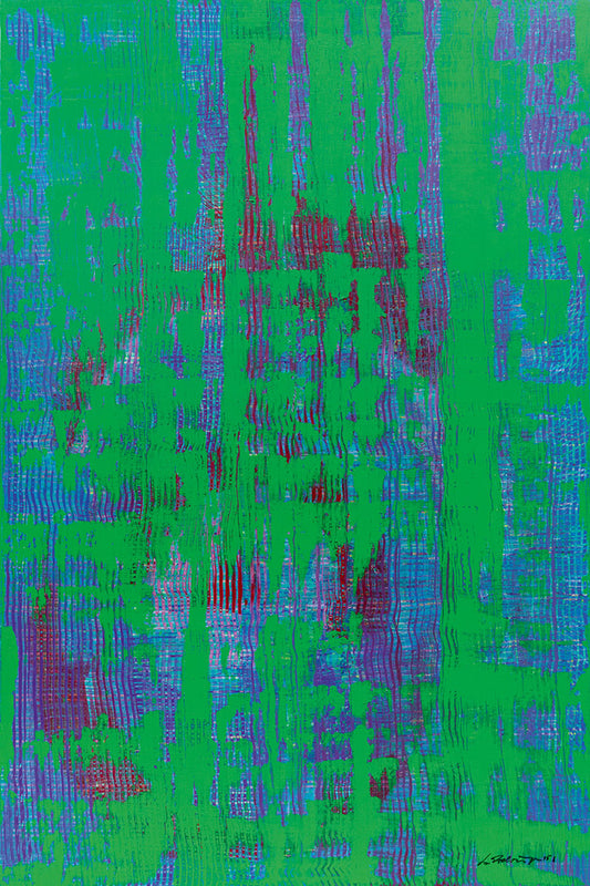 "Druck 'Acryl Kammzug 1', Größe 60 x 90cm"