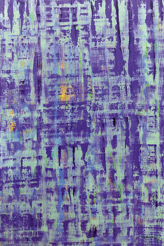 "Druck 'Acryl Kammzug 2', Größe 60 x 90cm"