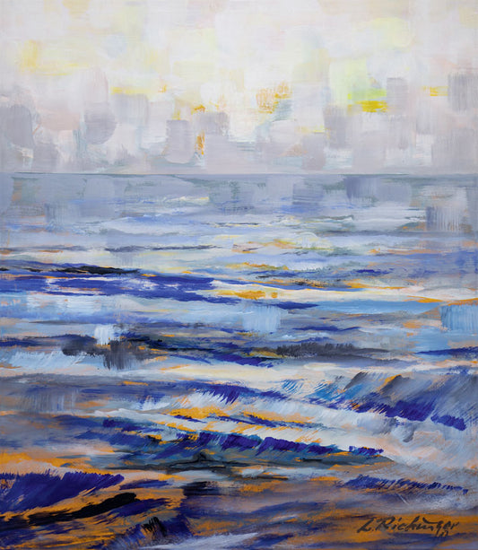 "Druck 'Acryl Meeresleuchten', Größe 70 x 80cm"