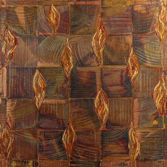 "Druck 'Pfingstfeuer', Größe 60 x 60cm"
